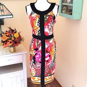 Joseph Ribkoff Bright Floral Dress